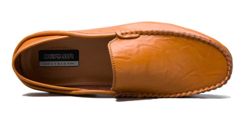 Shake Heren Loafers Casual Schoenen - Geel