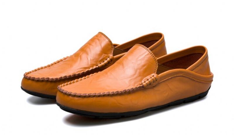 Shake Heren Loafers Casual Schoenen - Geel