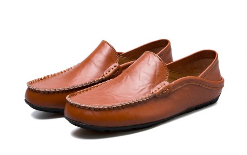 Shake Heren Loafers Casual Schoenen - Geel