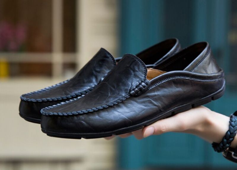 Shake Heren Loafers Casual Schoenen - Geel