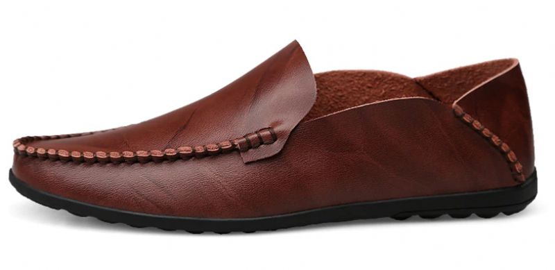Shake Heren Loafers Comfortabele Schoenen - Koffie