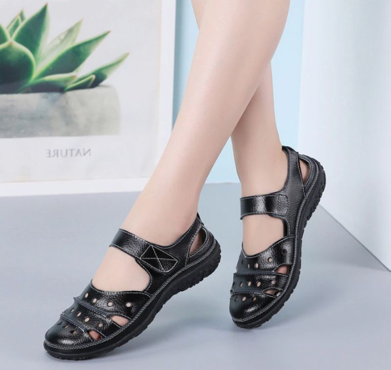 Shani Dames Sandalen Zwart - Zwart