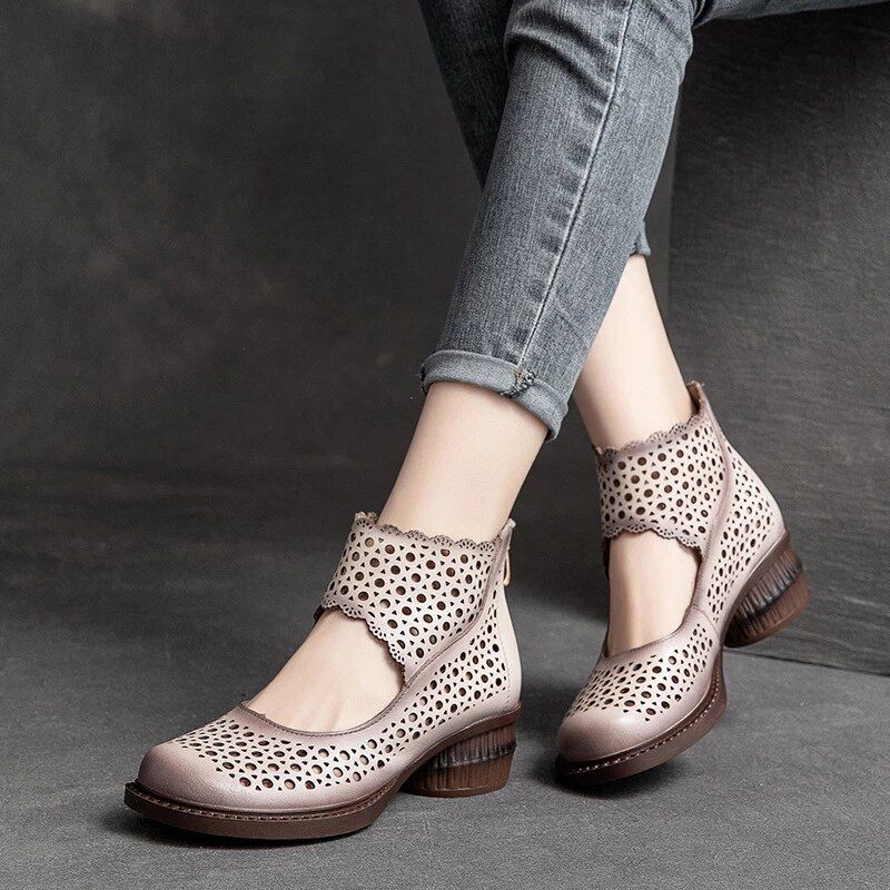 Sharlot Dames Sandaal - Beige