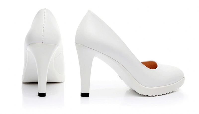 Sharo Dames Pump Schoenen - Zwart