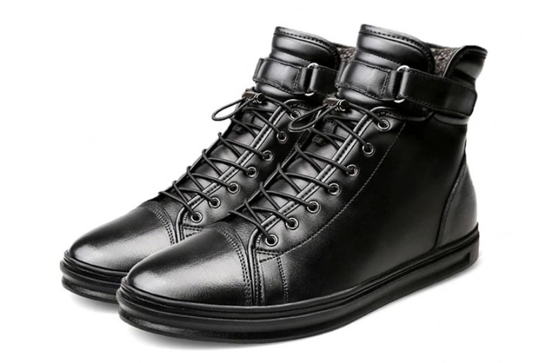 Sharp Heren Winterlaarzen - Zwart