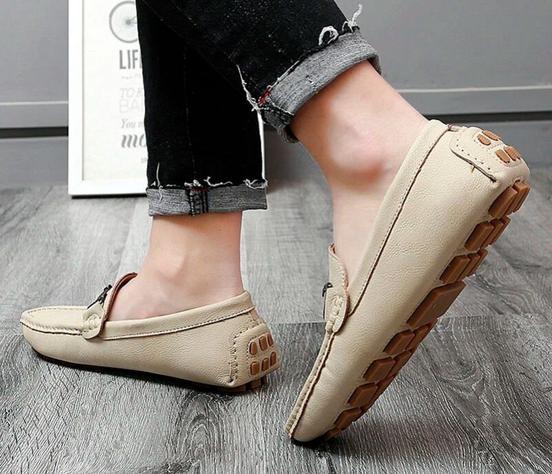 Shaw Heren Loafer Mode Schoenen - Beige