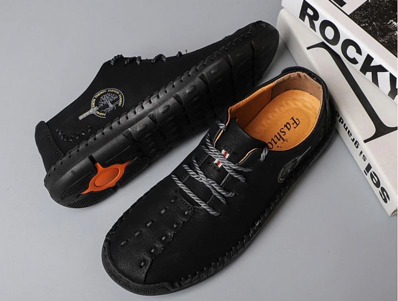 Shaw Heren Loafers Casual Schoenen - Groen