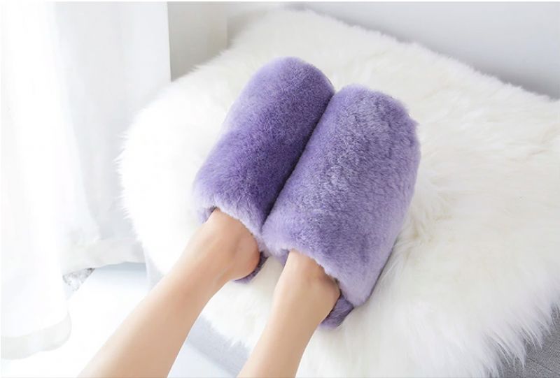 Sheep Dames Pantoffel - Geel