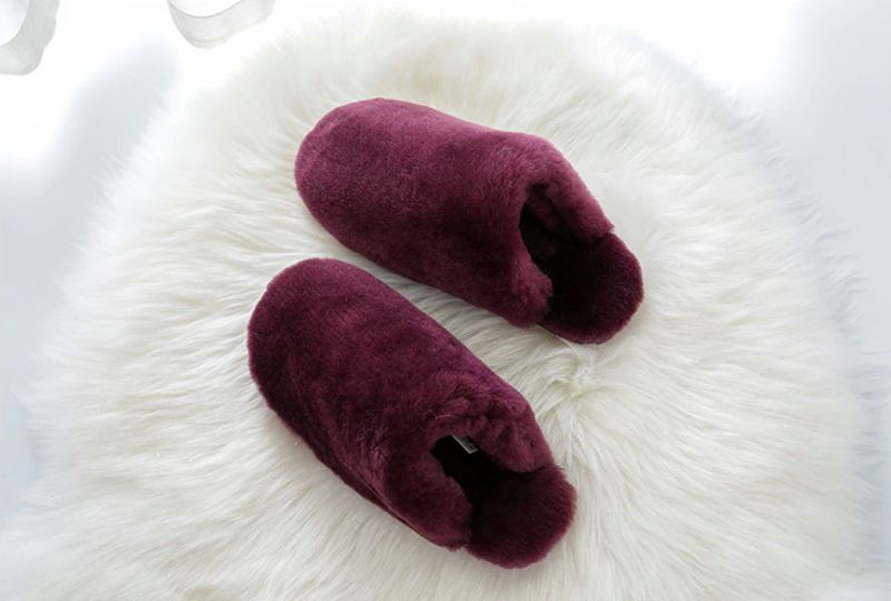 Sheep Dames Pantoffel - Geel