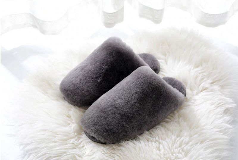 Sheep Damescomfortabele Pantoffels - Grijs