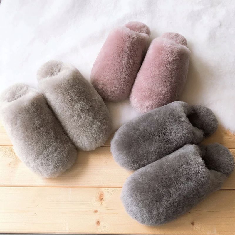 Sheep Damescomfortabele Pantoffels - Grijs