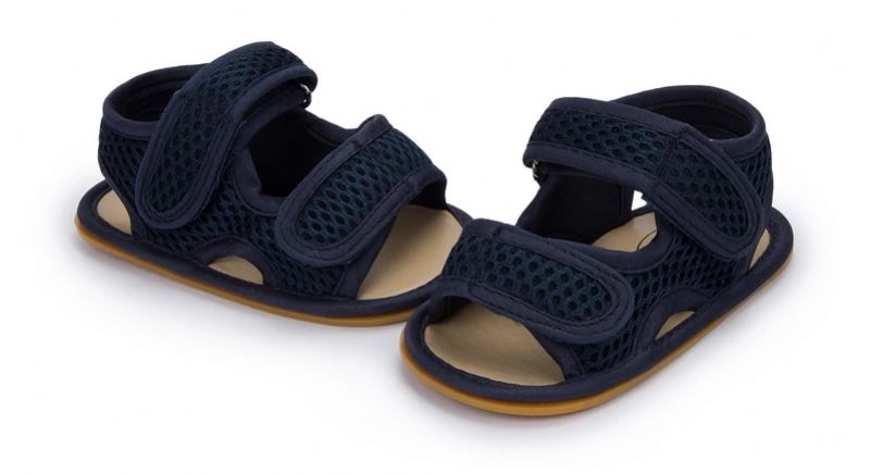 Sheeran Unisex Kinderstrandsandaal - Zwart