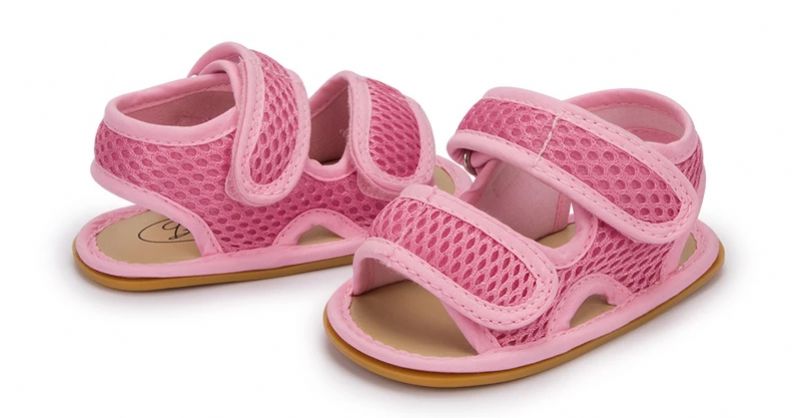 Sheeran Unisex Kinderstrandsandaal - Zwart