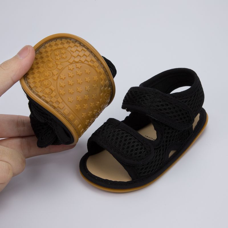 Sheeran Unisex Kinderstrandsandaal - Zwart