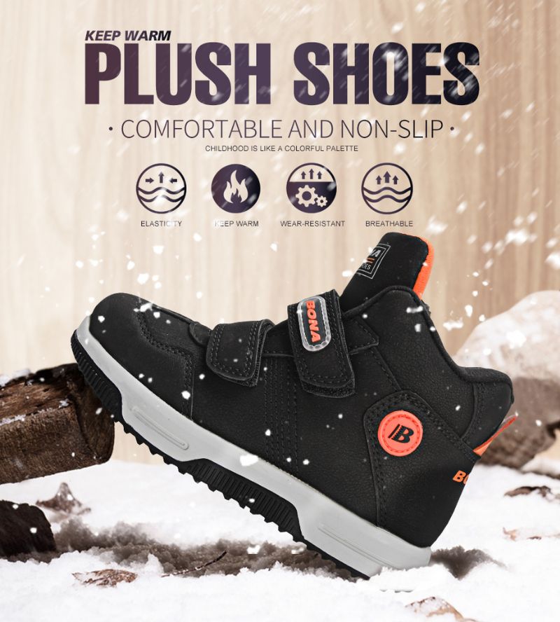 Sheeran Unisex Warme Sneaker Voor Kinderen - Grijs