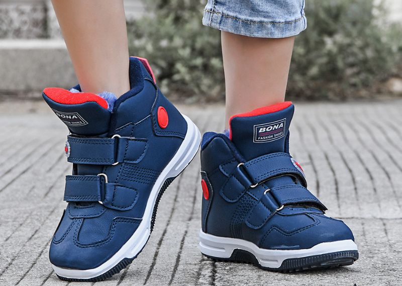 Sheeran Unisex Warme Sneaker Voor Kinderen - Grijs