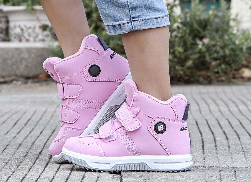 Sheeran Unisex Warme Sneaker Voor Kinderen - Grijs