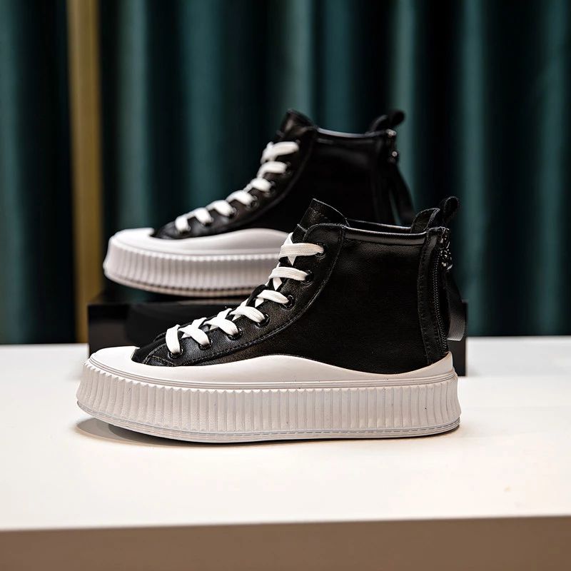 Silvana Dames Enkel Sneaker - Oranje