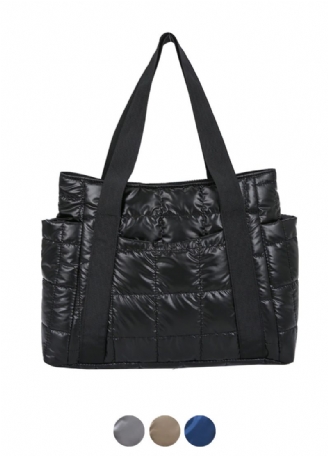 Silvana Dames Gewatteerde Canvas Handtas