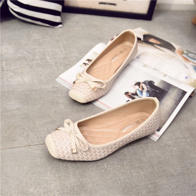 Silvana Dames Platte Schoenen - Zwart