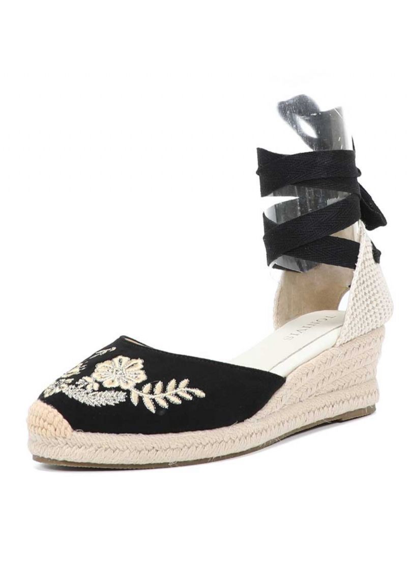 Silvana Dames Zomer Wedges Hak Band Sandalen