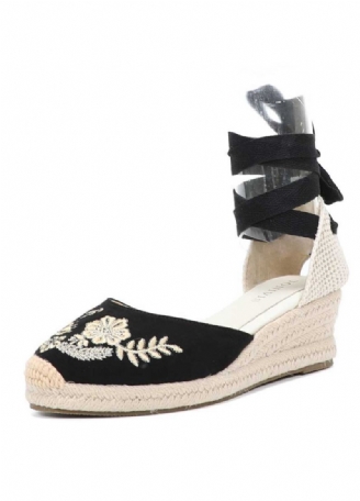 Silvana Dames Zomer Wedges Hak Band Sandalen