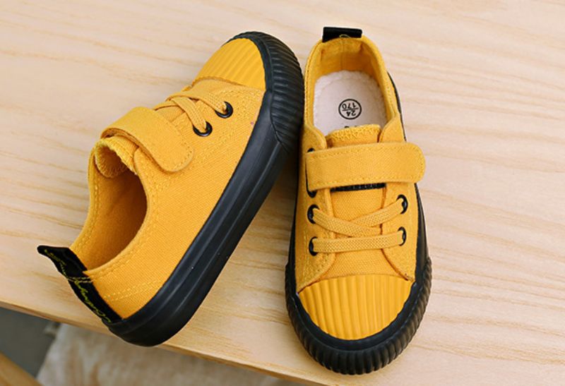 Silverio Jongens Casual Sneaker - Geel