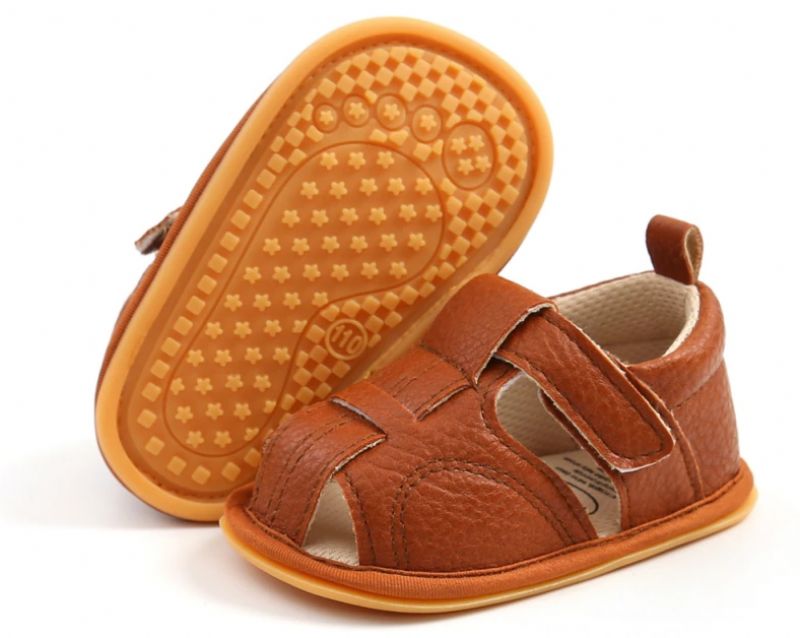 Silvian Unisex Kinder Casual Sandaal - Bruin