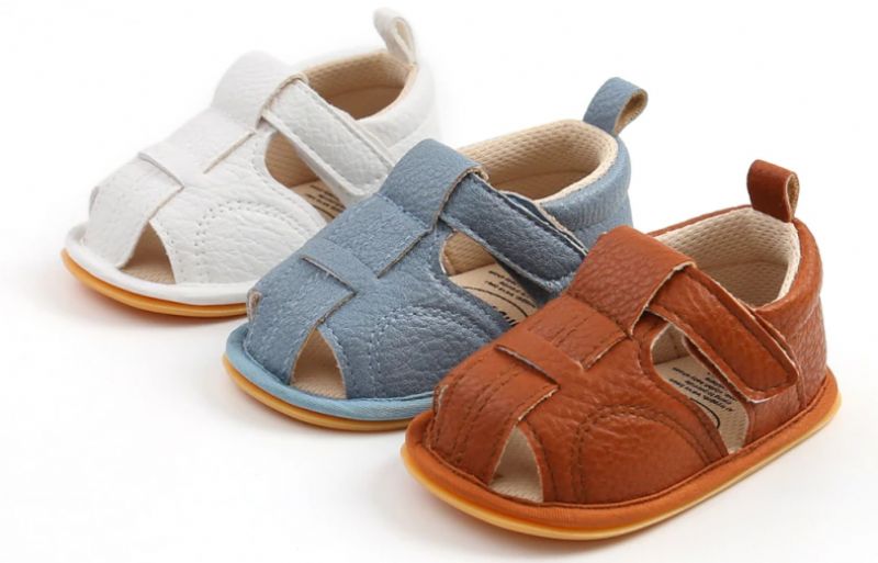 Silvian Unisex Kinder Casual Sandaal - Bruin