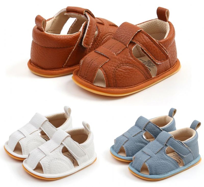 Silvian Unisex Kinder Casual Sandaal - Bruin