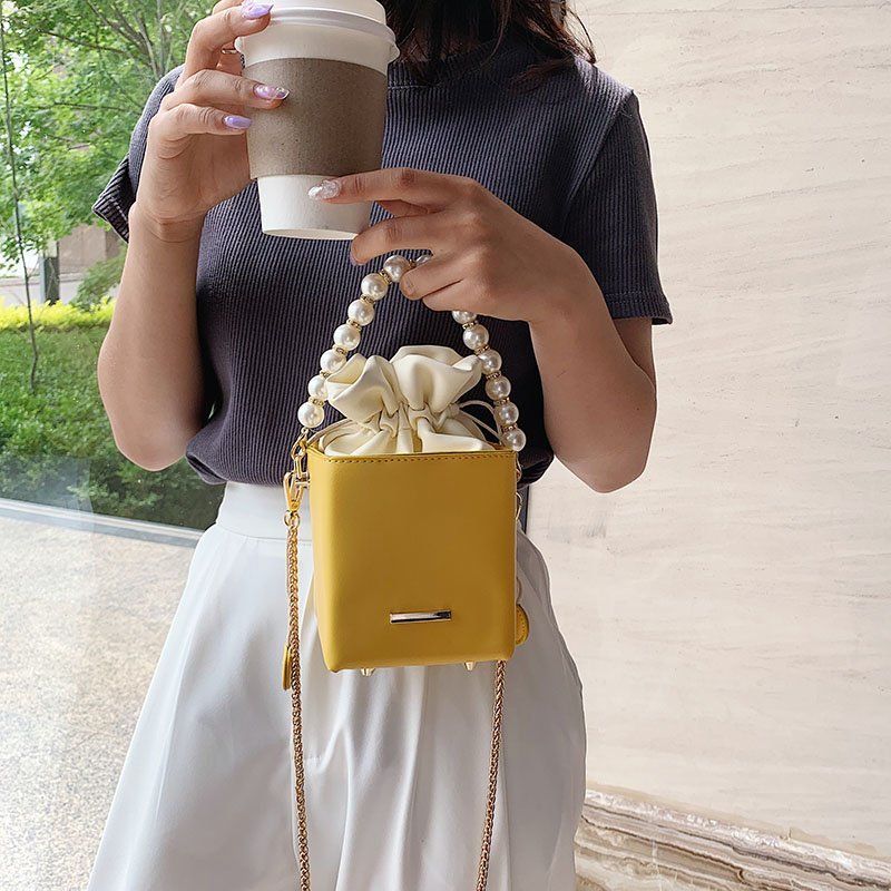 Simon Leren Crossbody-handtas Voor Dames - Wit