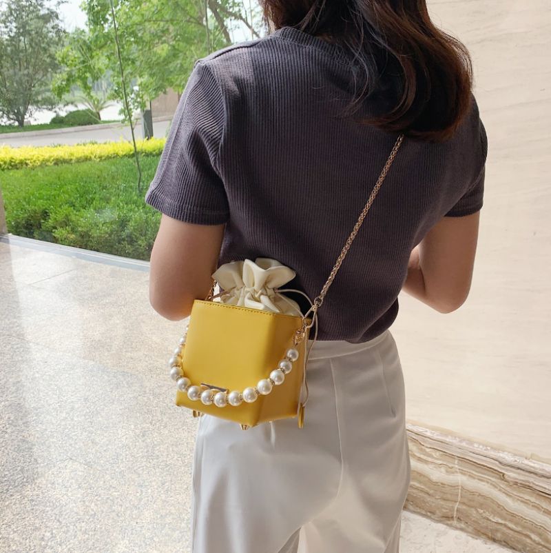 Simon Leren Crossbody-handtas Voor Dames - Wit