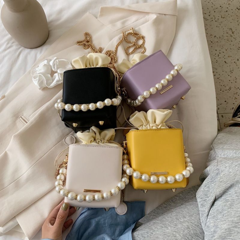 Simon Leren Crossbody-handtas Voor Dames - Wit
