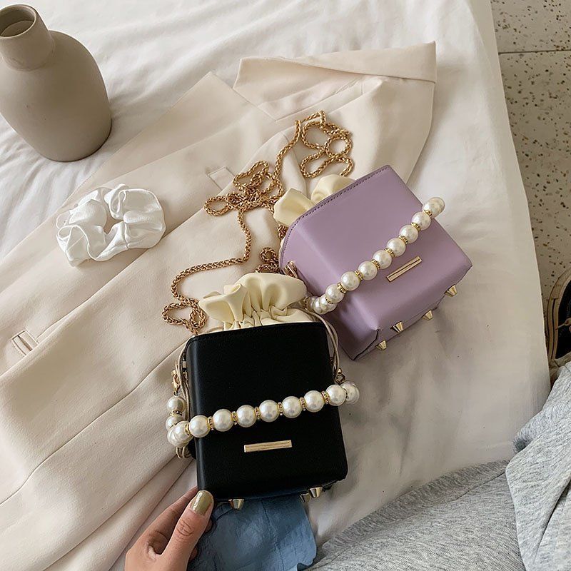 Simon Leren Crossbody-handtas Voor Dames - Wit
