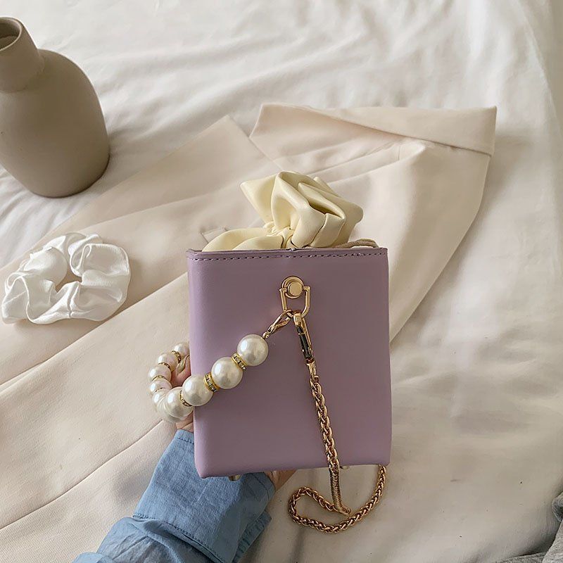 Simon Leren Crossbody-handtas Voor Dames - Wit