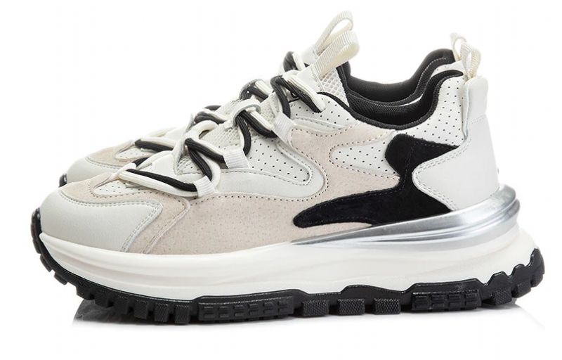 Simone Dames Hoge Kwaliteit Veter Sneaker - Groen