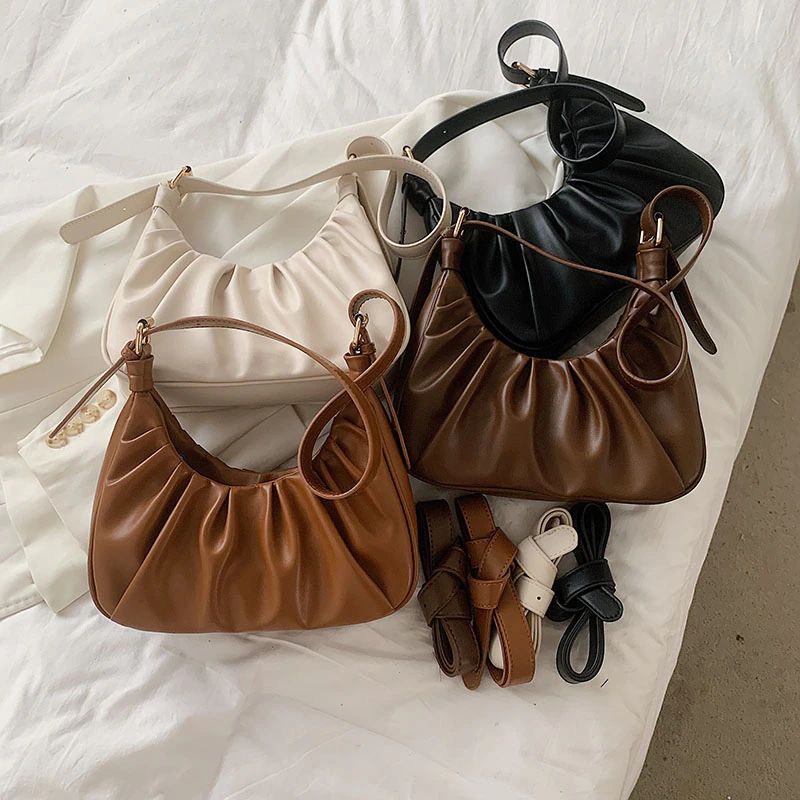 Sinaloa Dames Kleine Leren Handtas - Zwart