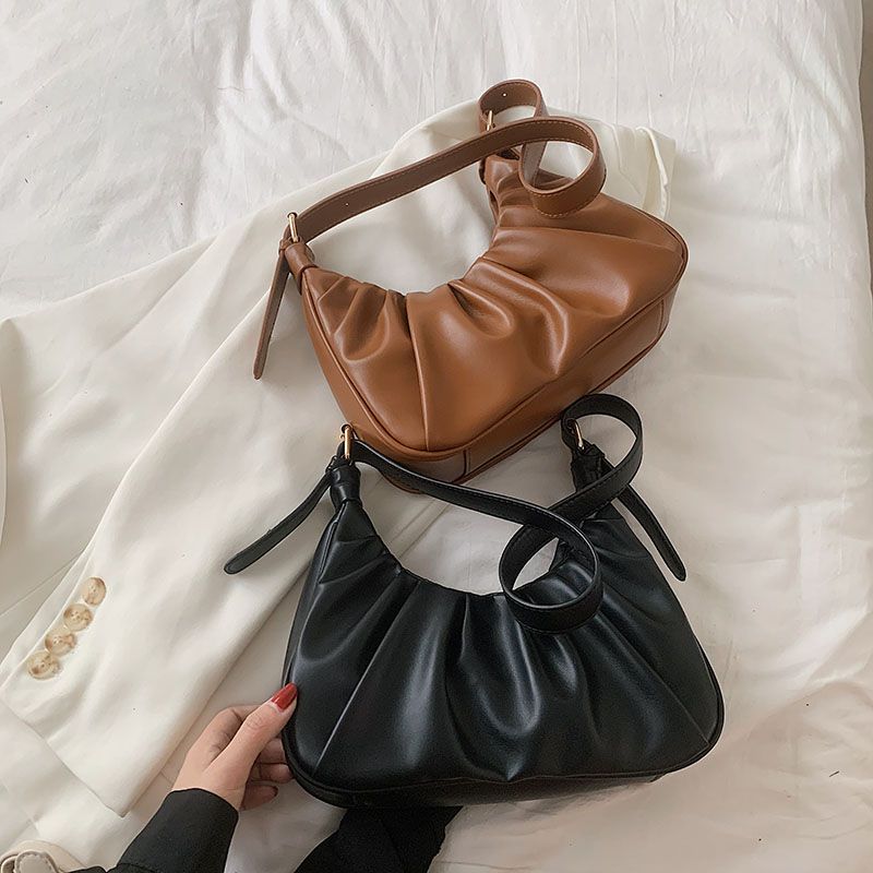 Sinaloa Dames Kleine Leren Handtas - Zwart
