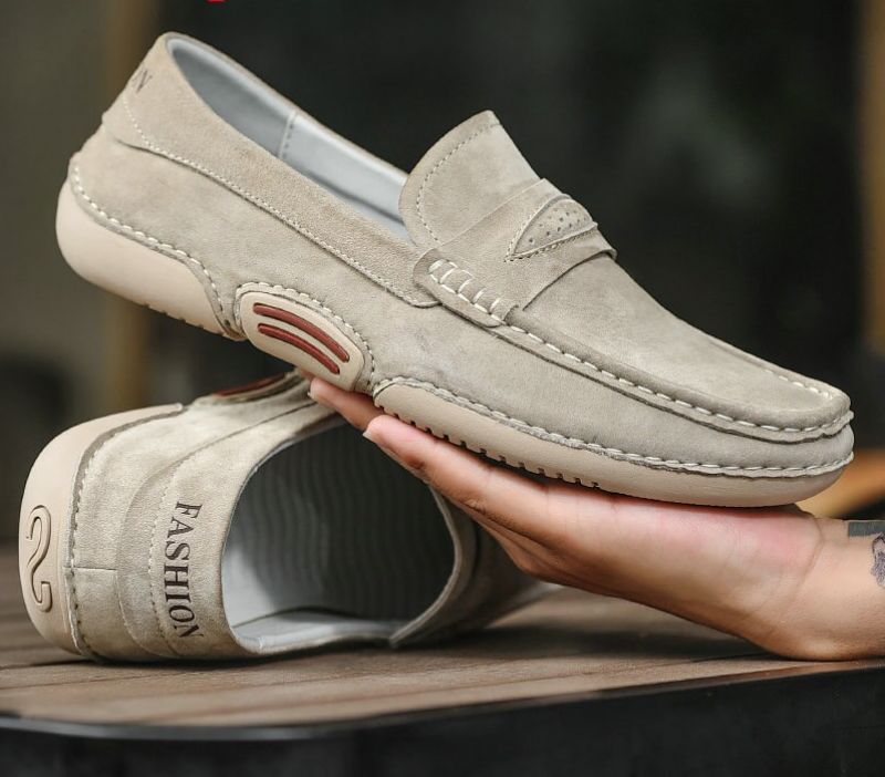 Sindel Heren Loafers Schoenen - Beige
