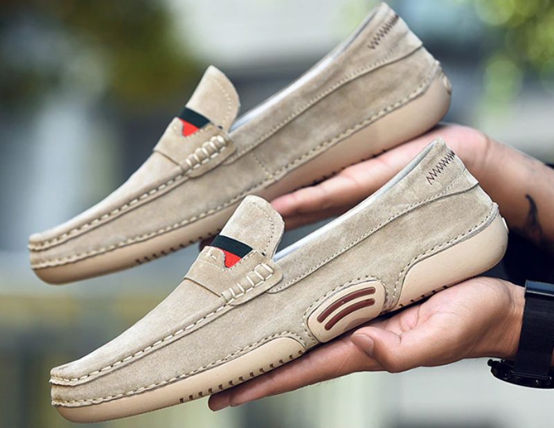 Sindel Heren Loafers Schoenen - Beige