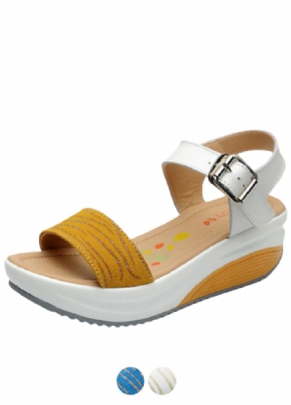 Sintia Dames Wedges Schoenen Platform Sandalen