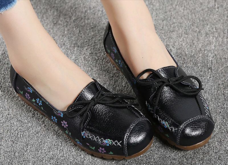 Siria Dames Loafer Schoenen - Zwart