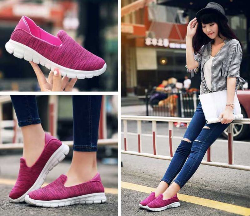 Skyters Dames Instapschoenen - Roos