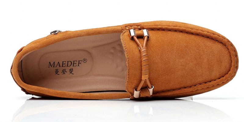 Smither Heren Loafers Casual Schoenen - Groen