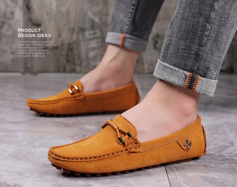 Smither Heren Loafers Casual Schoenen - Groen