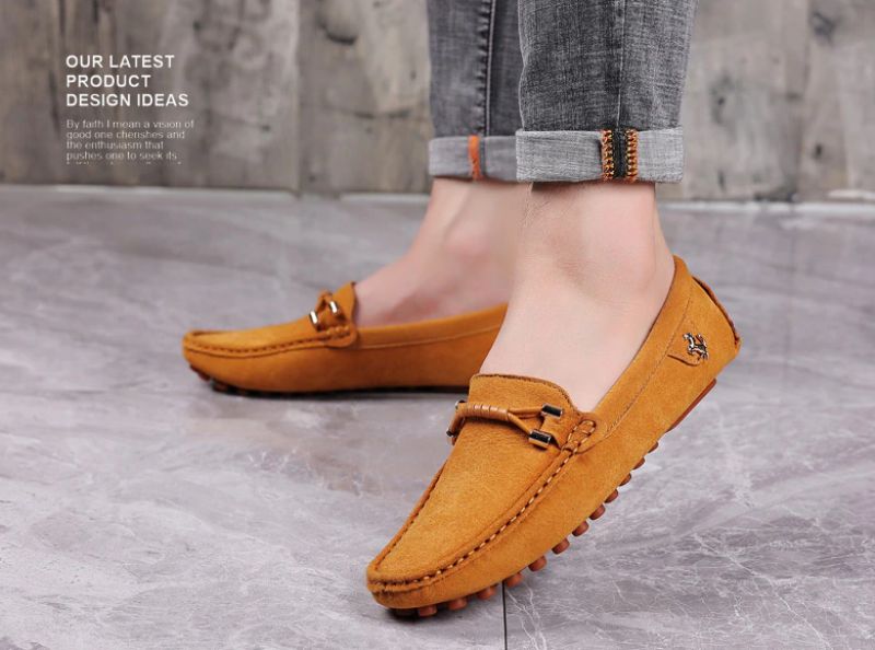 Smither Heren Loafers Casual Schoenen - Groen