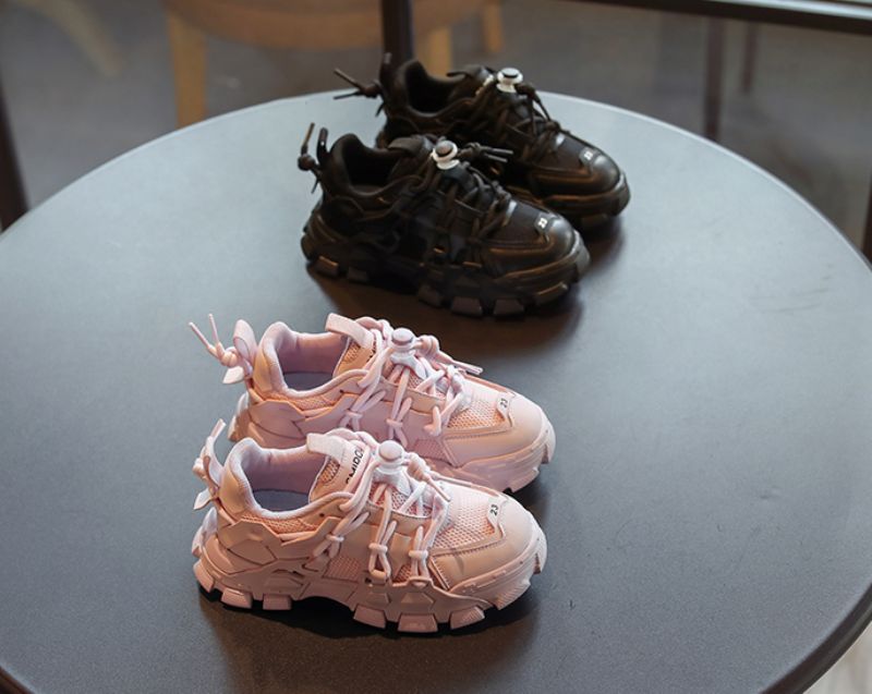 Snape Unisex Kinder Hardloopschoenen - Roze
