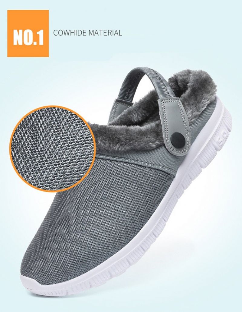 Sohan Unisex Winterpantoffels - Zwart