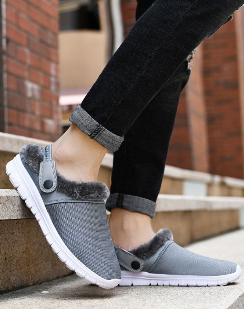 Sohan Unisex Winterpantoffels - Zwart
