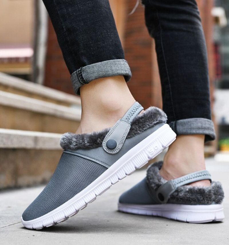 Sohan Unisex Winterpantoffels - Zwart